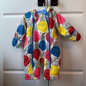 Baby Boden Owl Kitty Bunting (Size 6-12 Months)